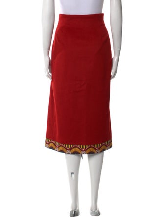 Souleiado Printed Midi Length Skirt