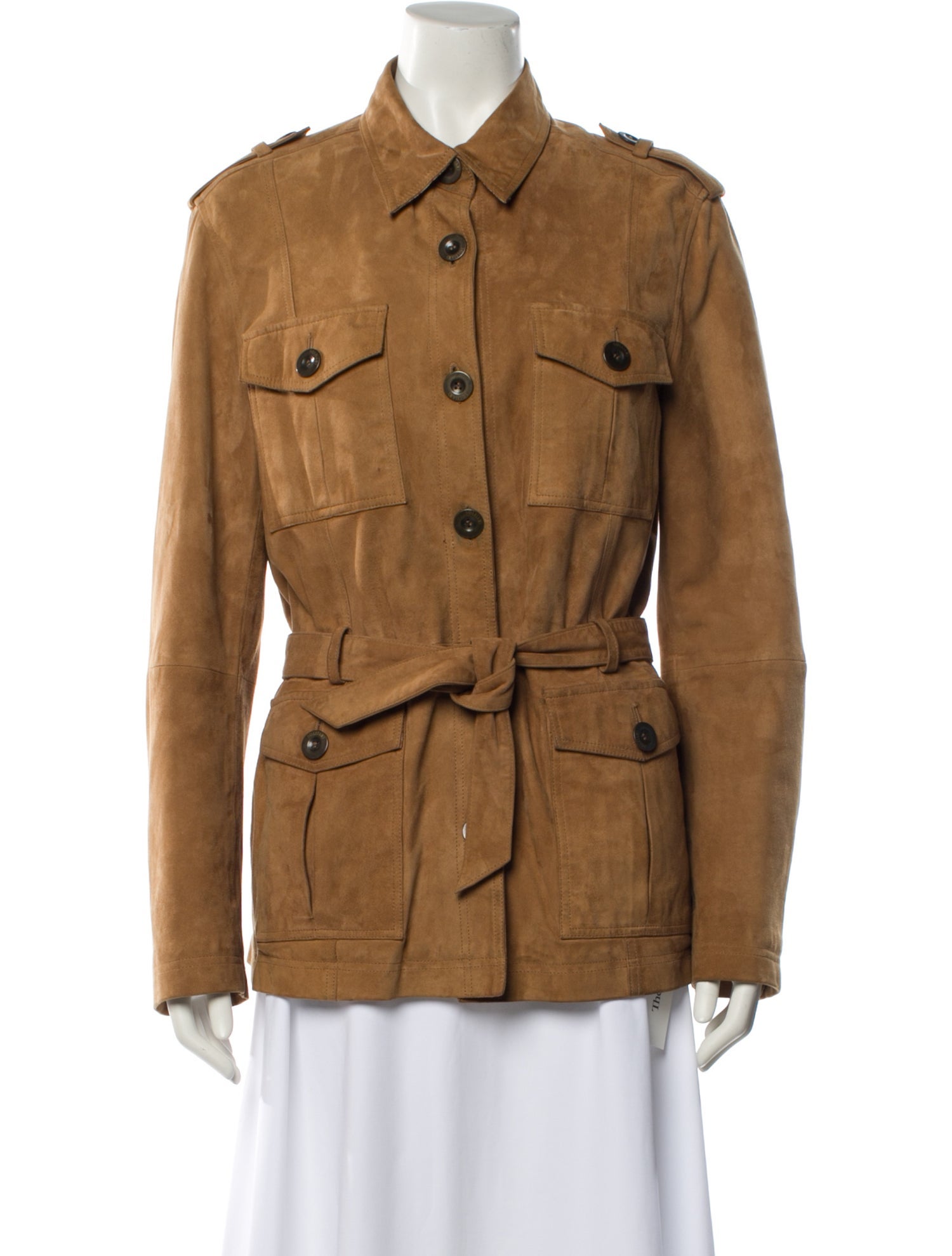 Souleiado Leather Utility Jacket