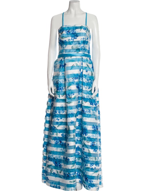 Sologioie Floral Print Long Dress