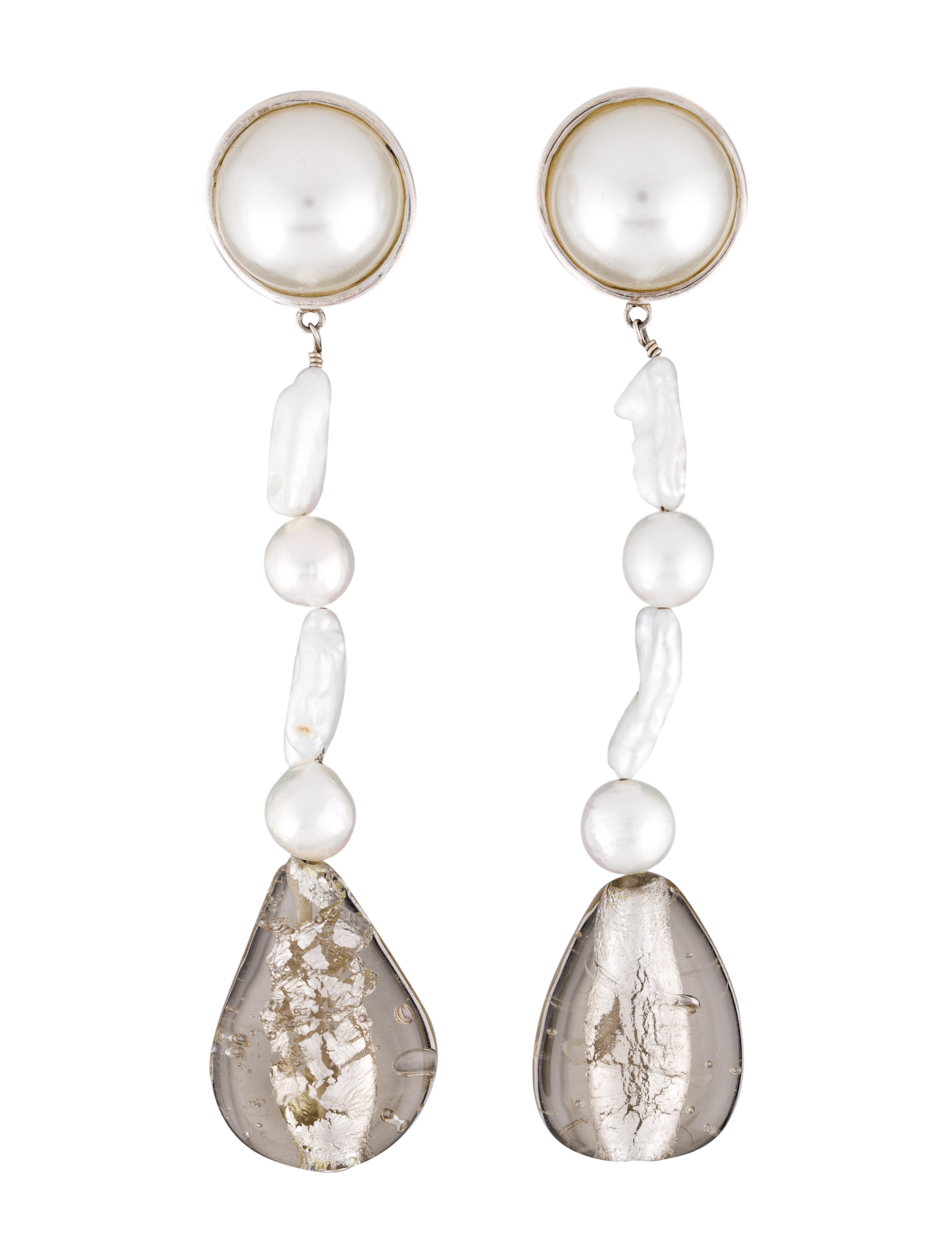 アクセサリー Sophie Buhai MEDIUM PEARL DROP EARRINGS MEDIUM PEARL DROP EARRINGS – The Loft Bridal