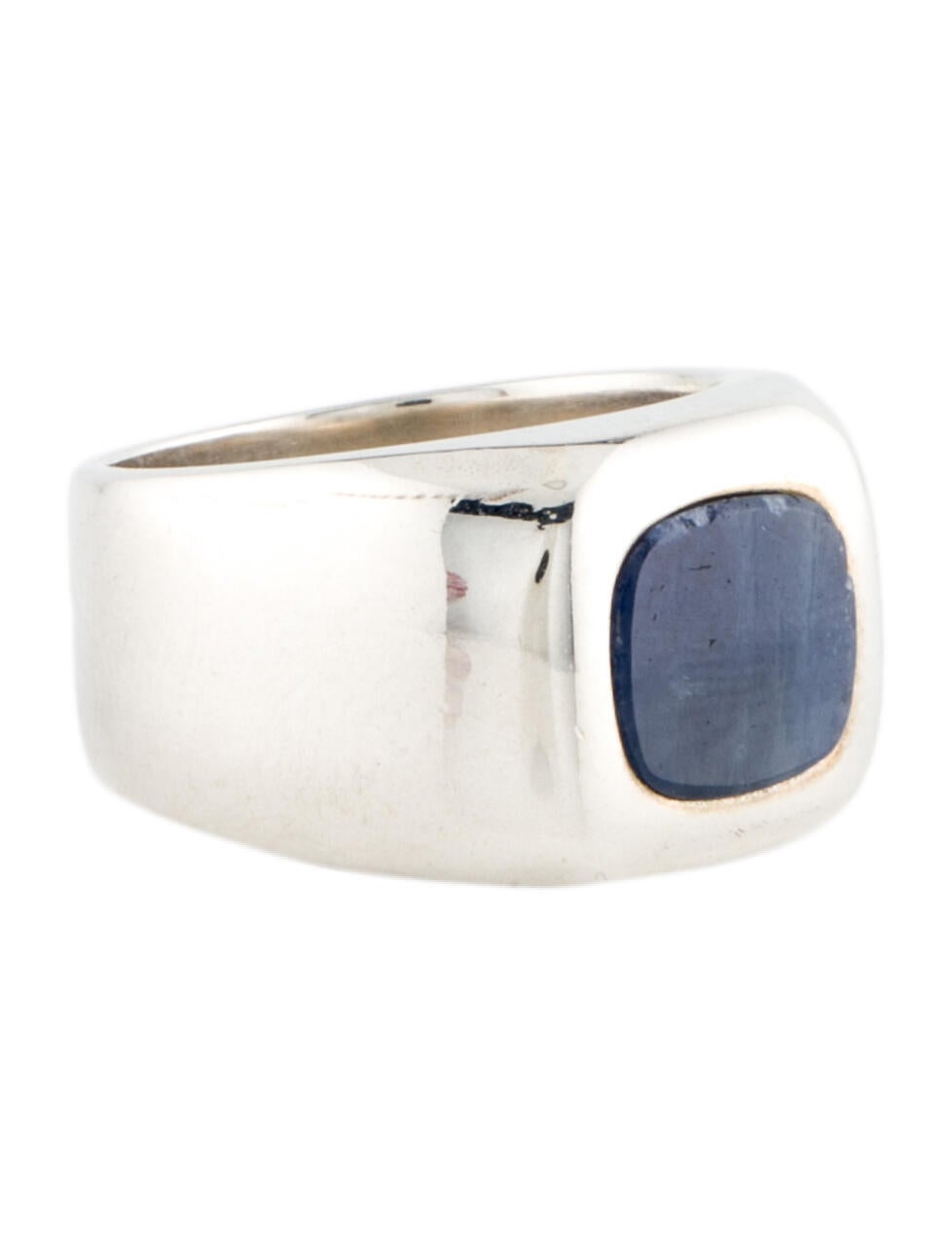 Sophie Buhai Sapphire Godfather Signet Ring - Sterling
