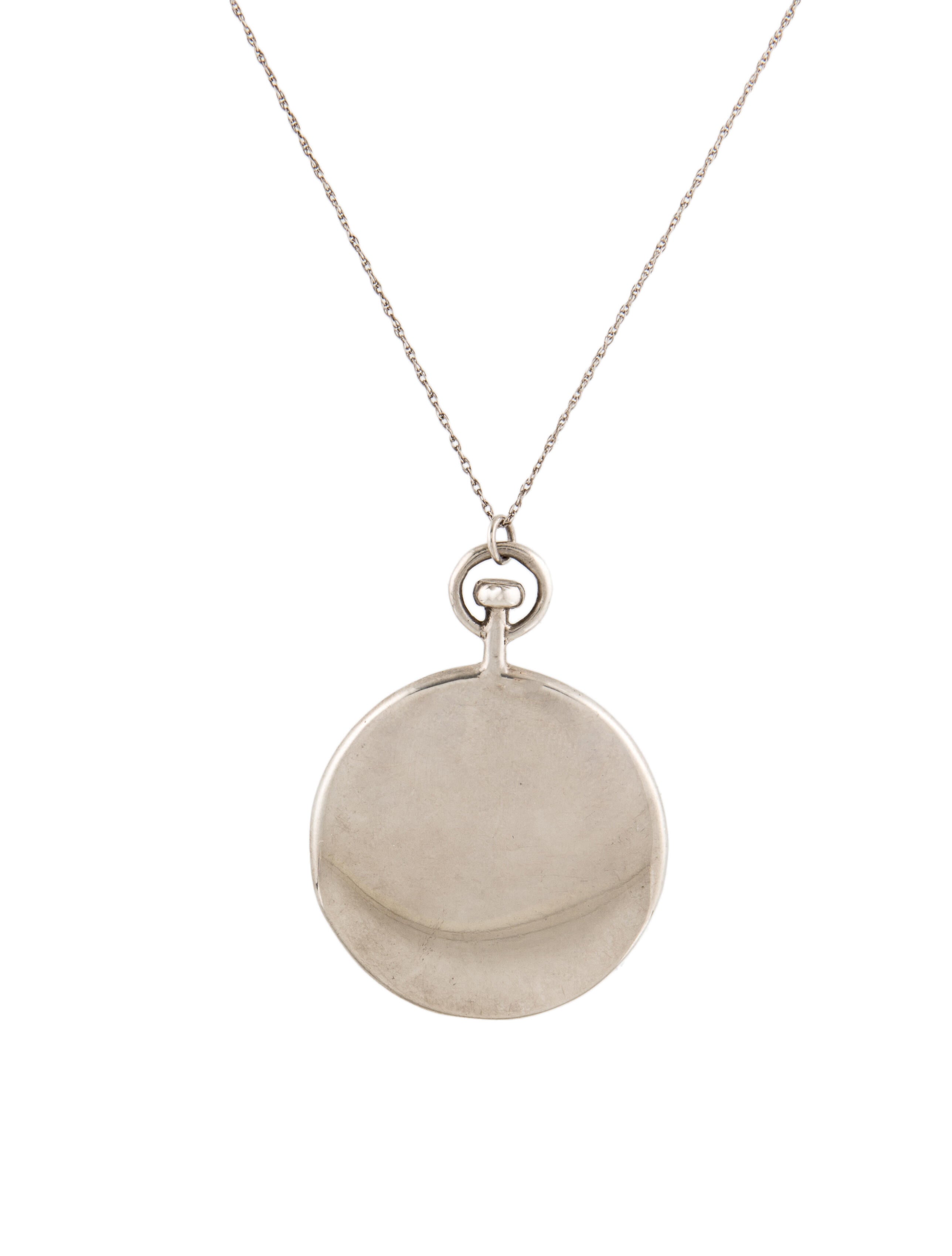 Sophie Buhai Circle Pendant Necklace - Pendant Necklace, Necklaces