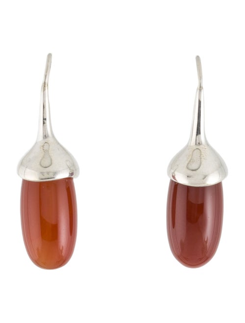 Sophie Buhai Carnelian Dripping Drop Earrings