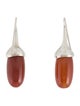Sophie Buhai Carnelian Dripping Drop Earrings