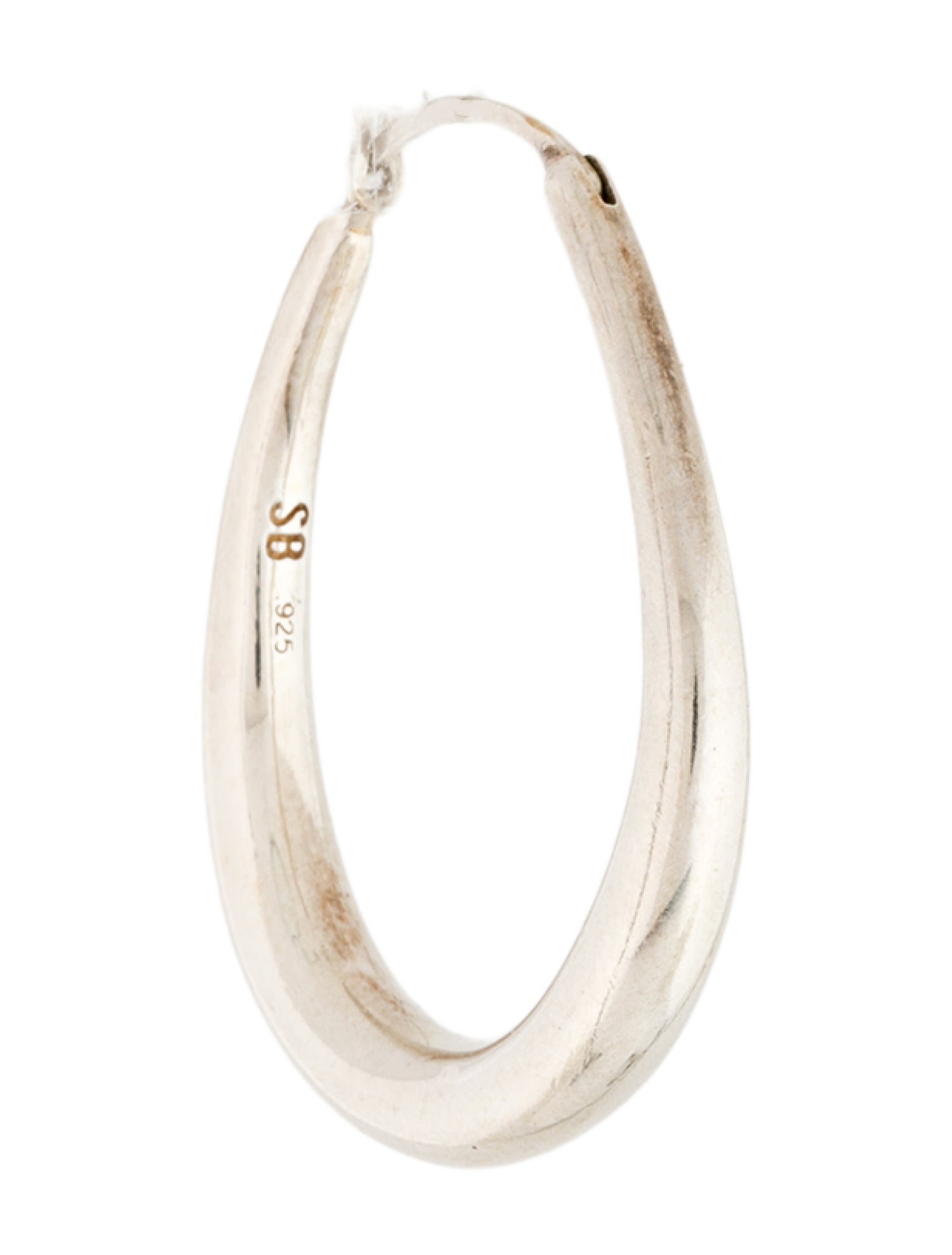 Sophie Buhai Small Egg Single Hoop Earring