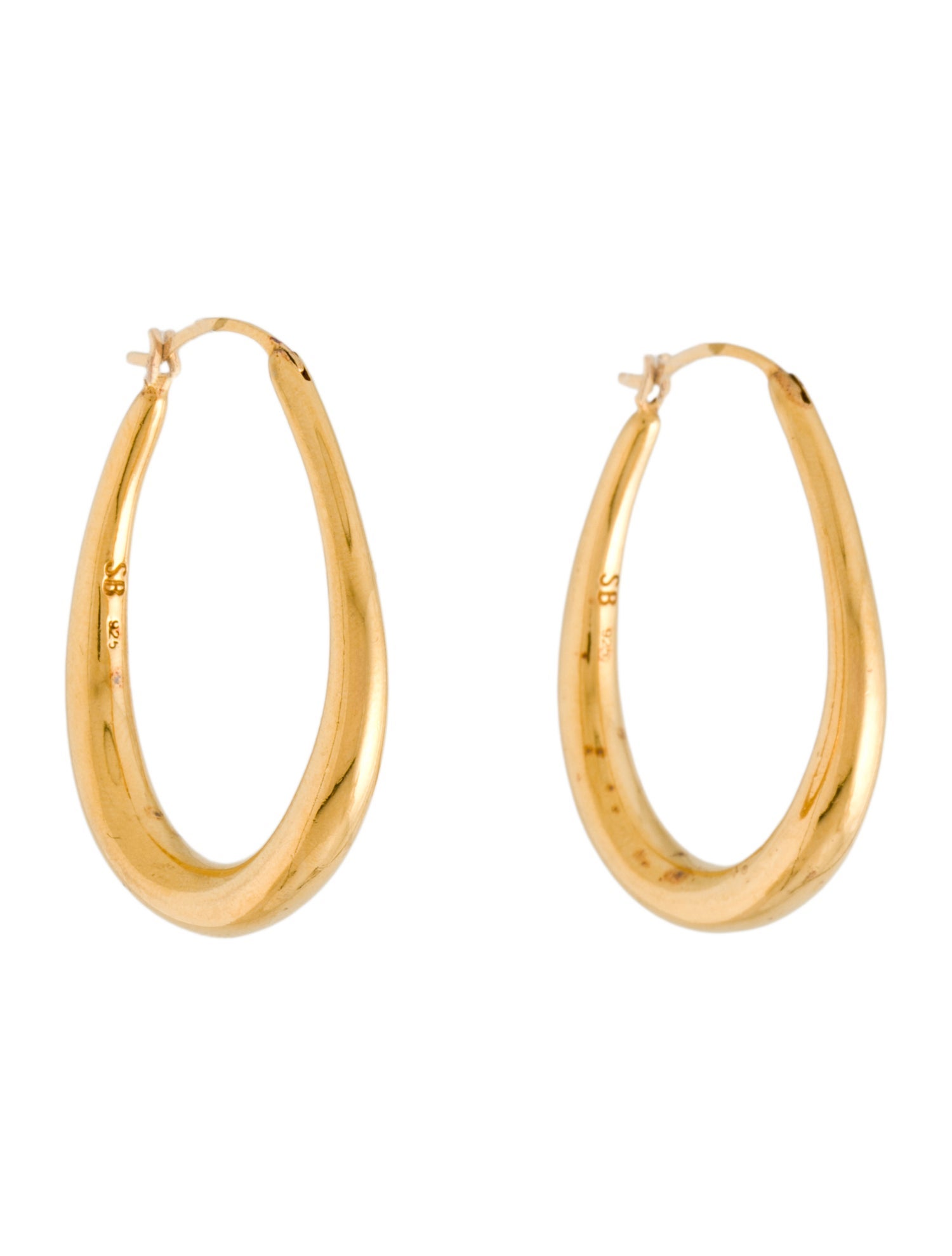 Sophie Buhai Small Egg Hoop Earrings