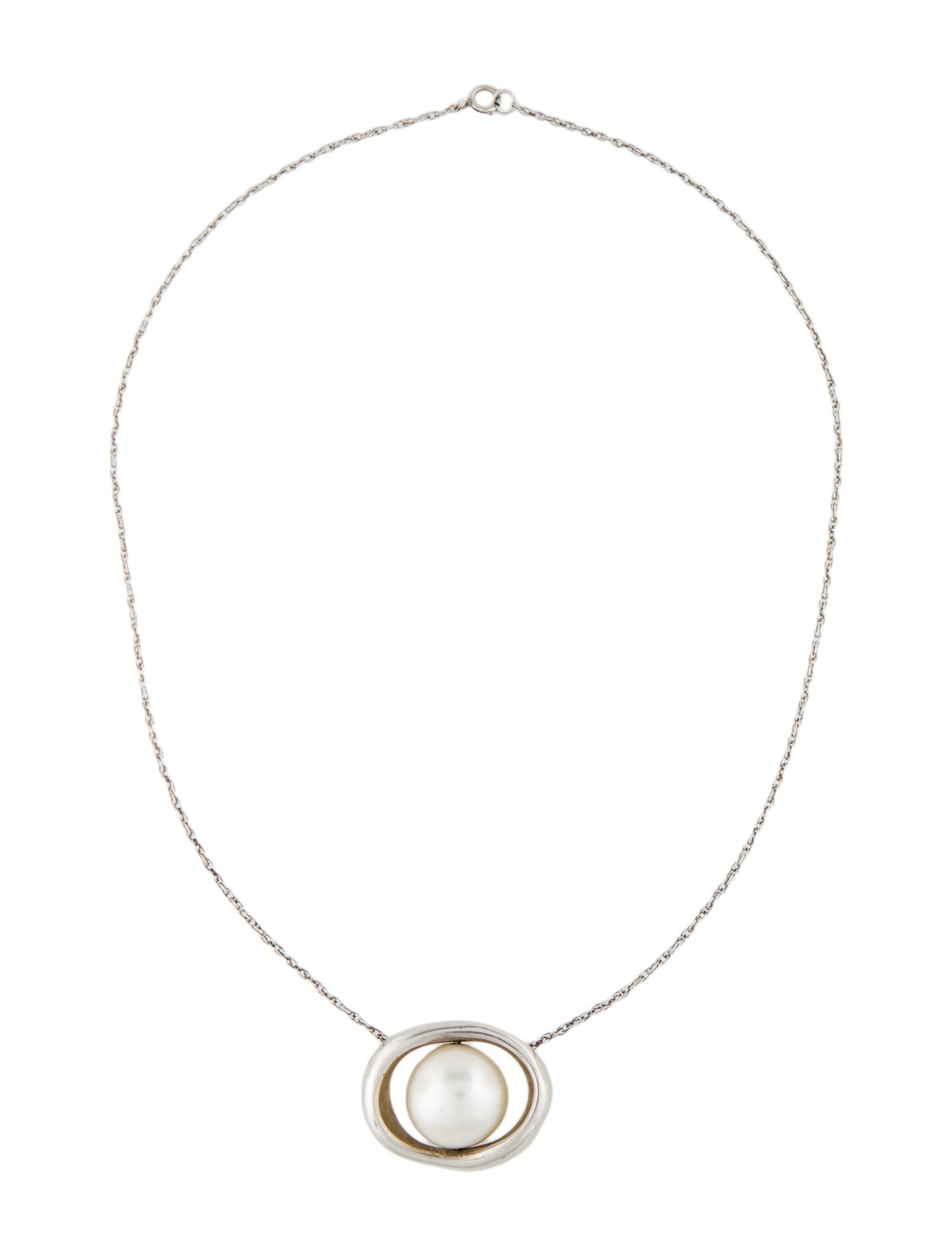 Sophie Buhai Pearl Orb Choker Pendant Necklace