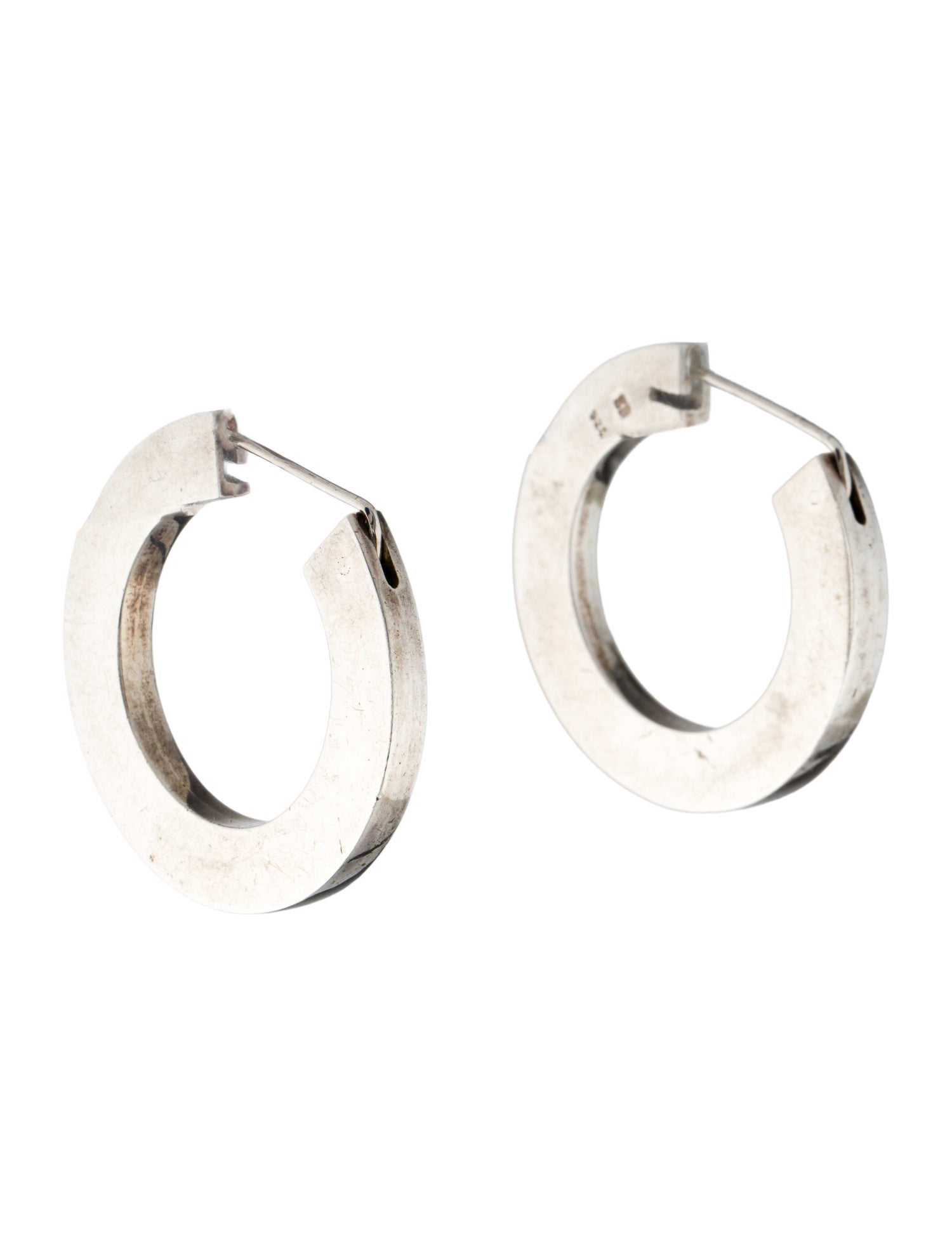 Sophie Buhai Medium Flat Hoop Earrings
