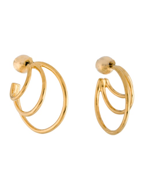 Sophie Buhai Triple Layered Hoop Earrings