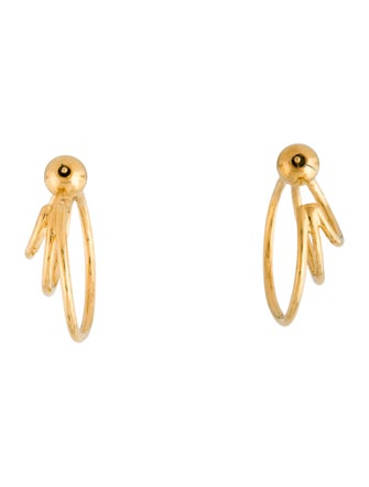 Sophie Buhai Triple Layered Hoop Earrings