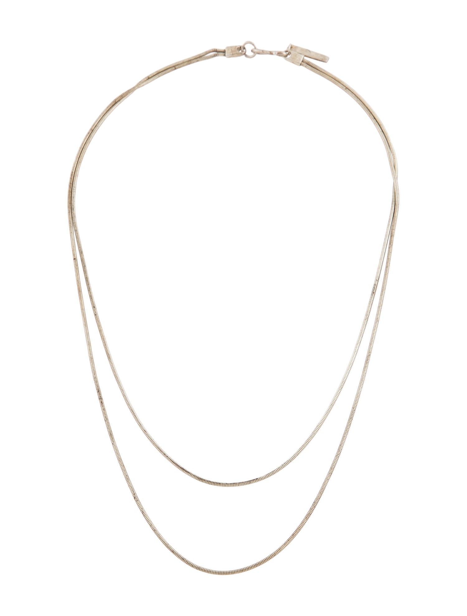 Sophie Buhai Double Diana Snake Chain Necklace