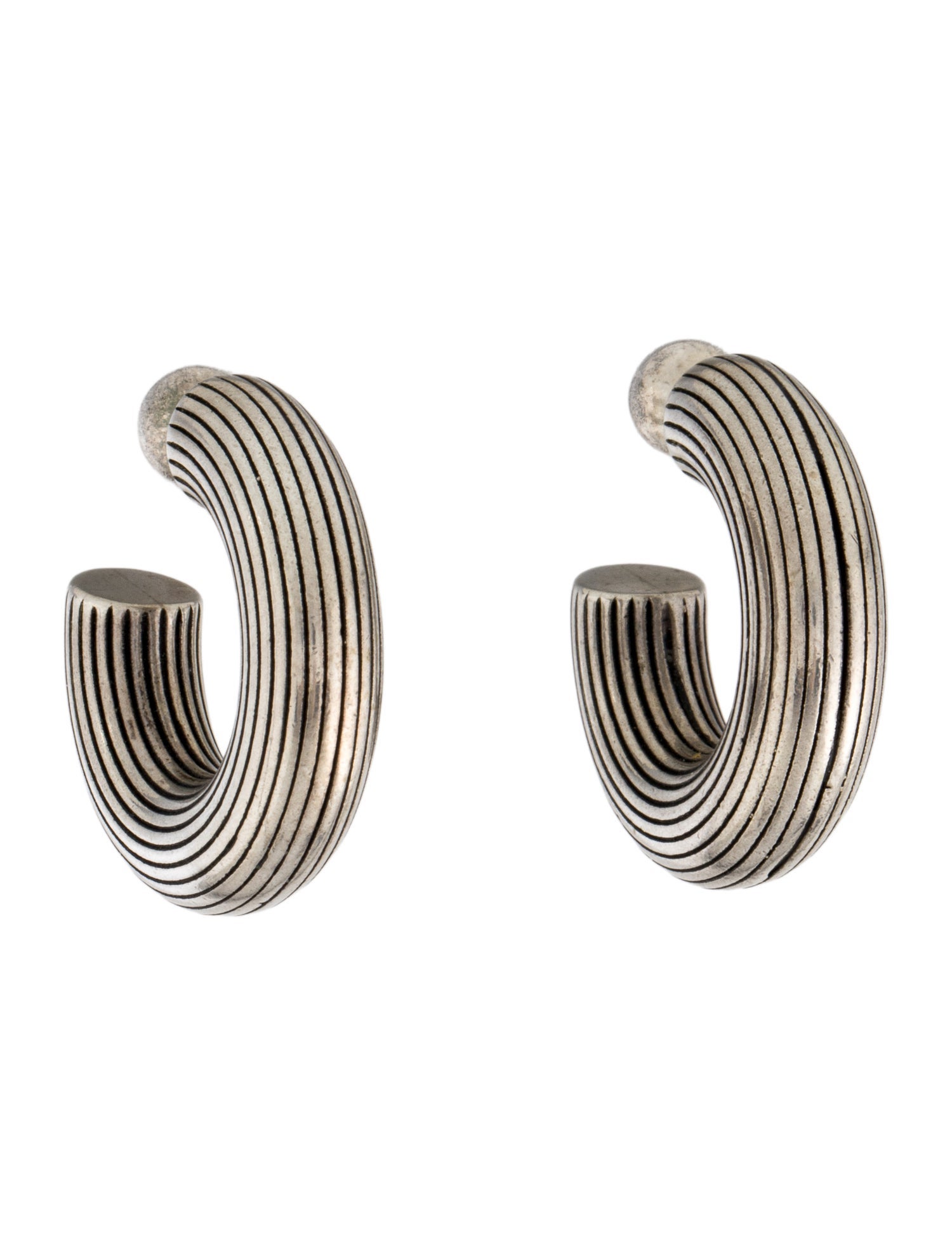 Sophie Buhai Column Hoop Earrings