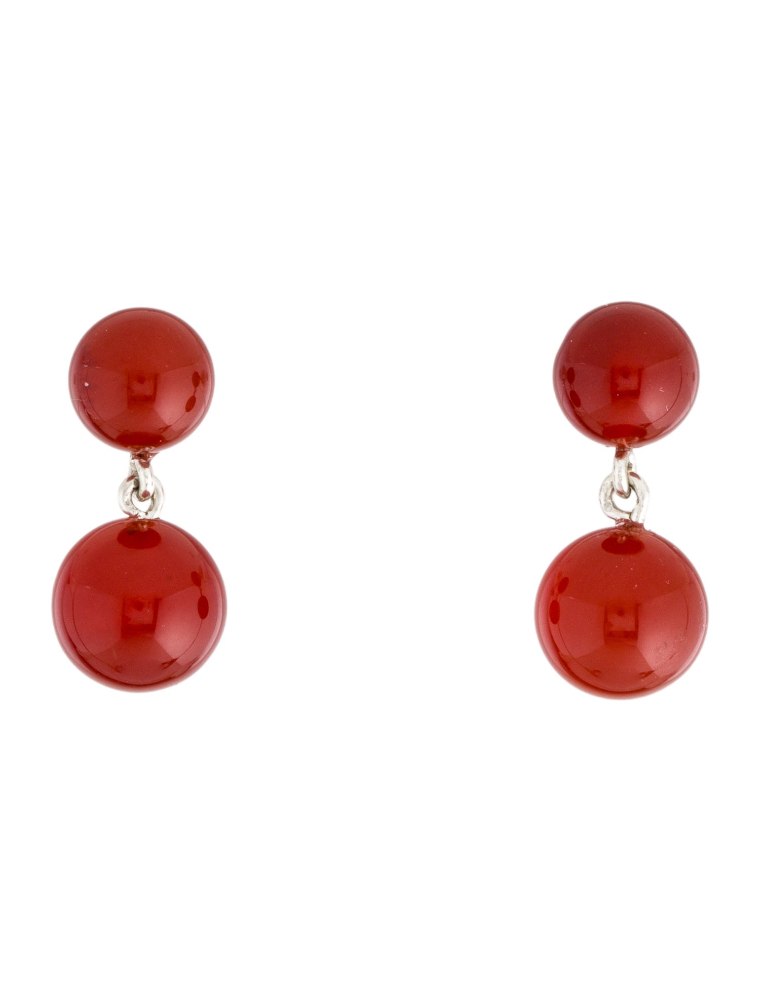 Sophie Buhai Carnelian Petite Boule Drop Earrings
