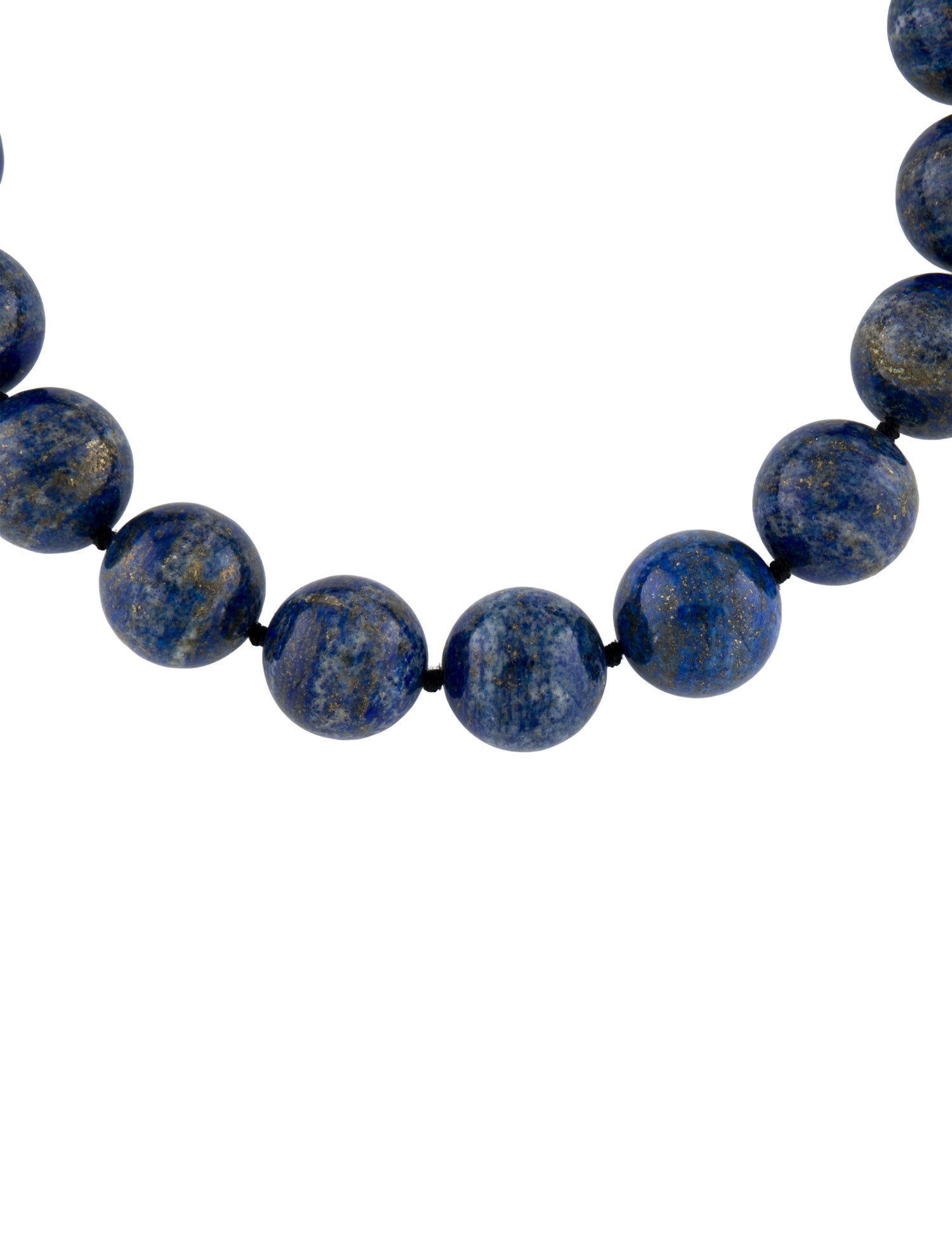 Sophie Buhai Lapis Lazuli Boule Collar Bead Necklace