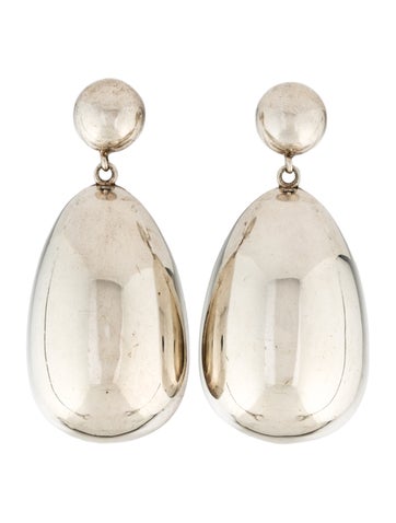 Pre-owned Sophie Buhai Large Egg Drop Earrings In Multi