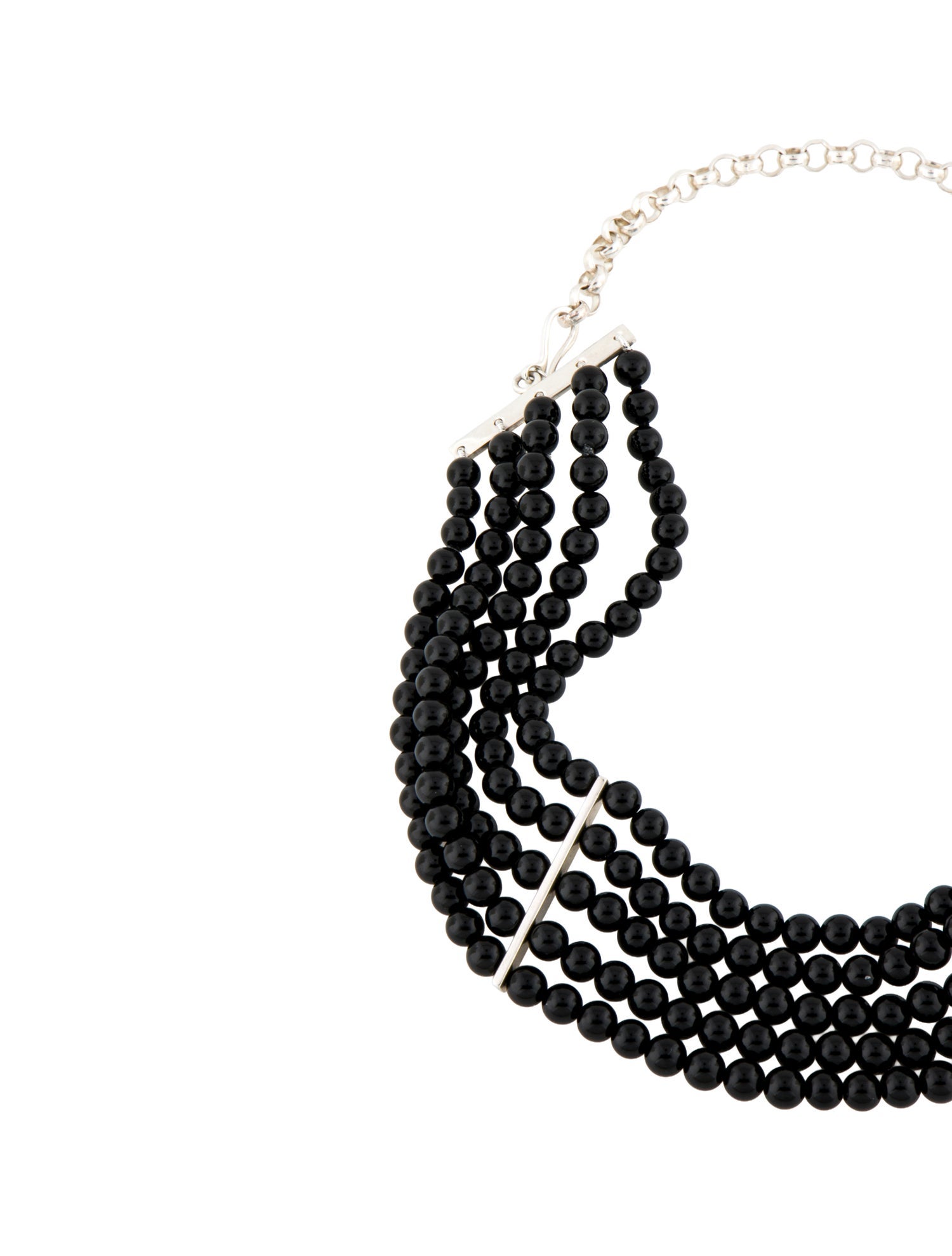 Sophie Buhai Onyx Choker Necklace