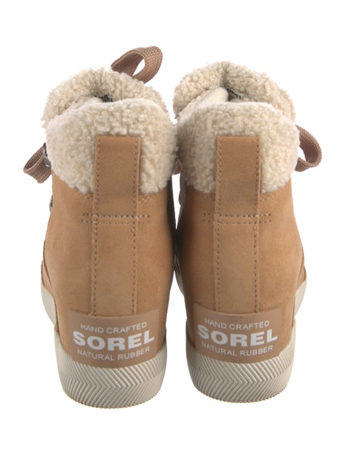 SOREL x Chloé Suede Lace-Up Boots