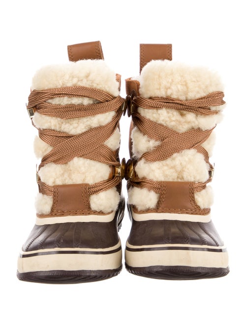 SOREL x Chloé Suede Lace-Up Boots