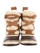 SOREL x Chloé Suede Lace-Up Boots