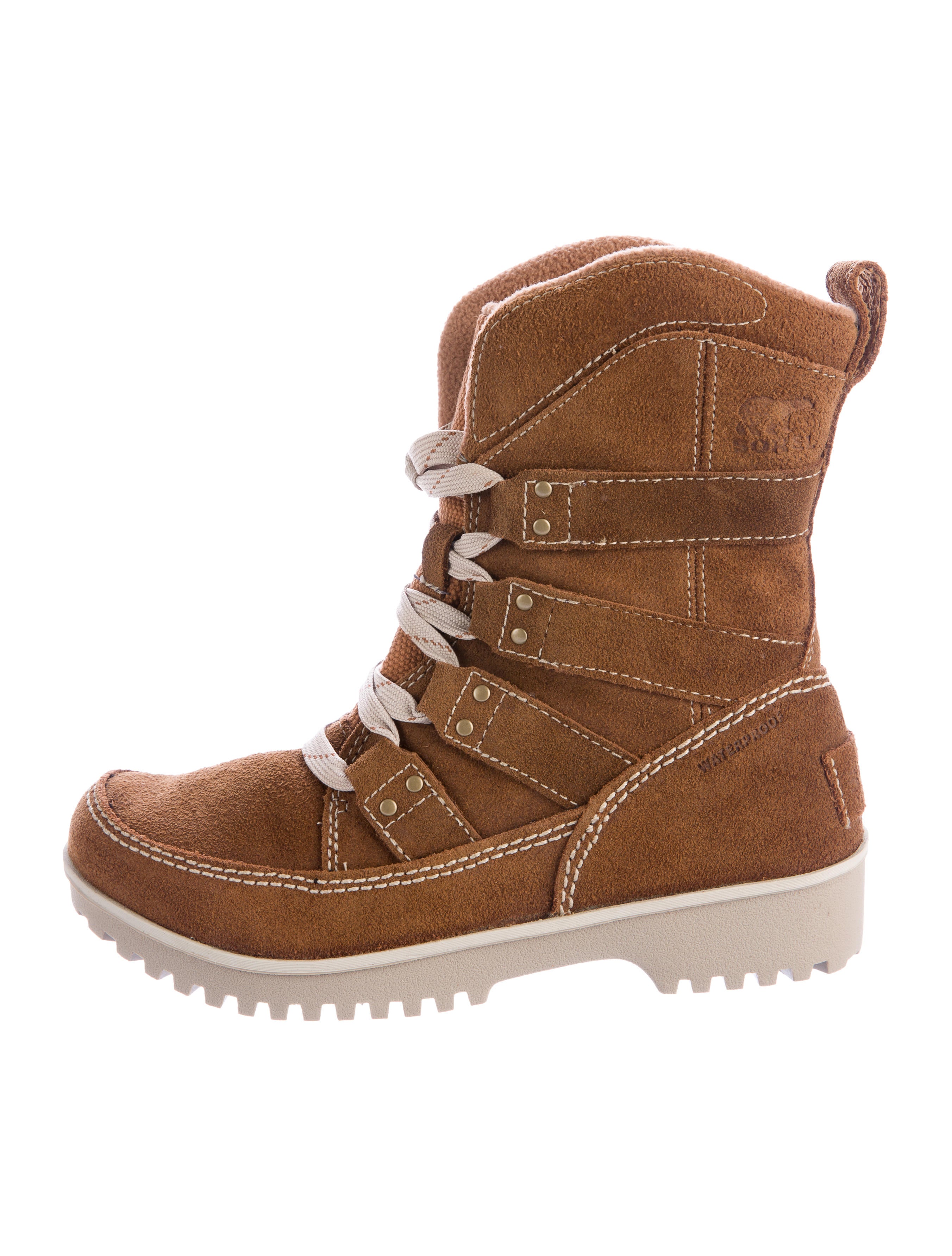 Sorel Suede Lace-Up Boots