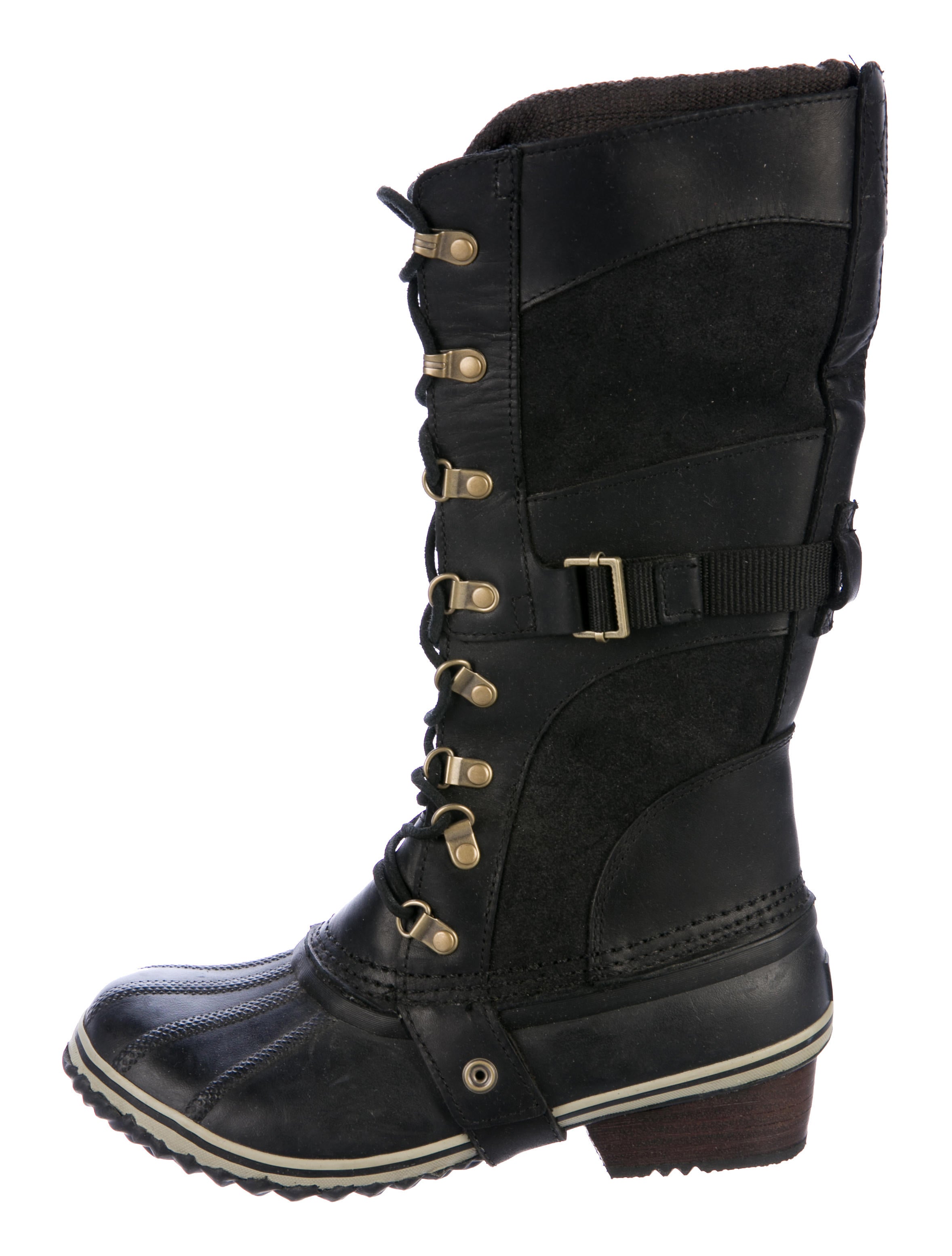 sorel mid-calf rubber boots