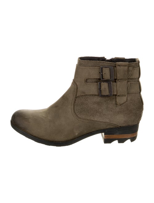 Sorel Suede Boots Green