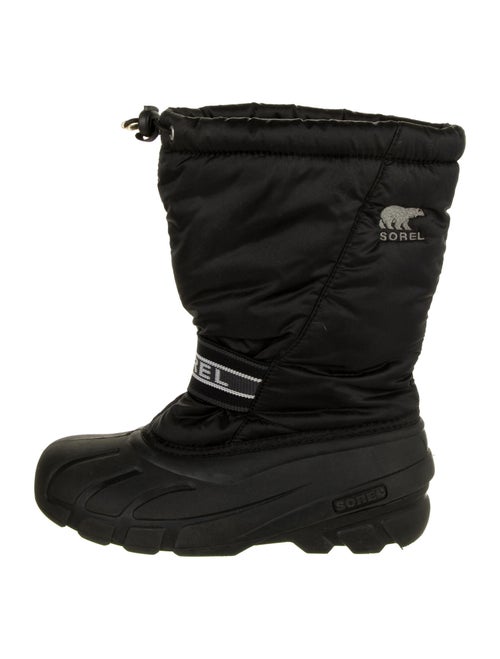 Sorel Embroidered Accent Snow Boots Black