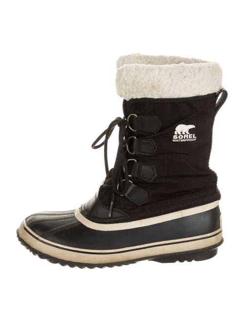 Sorel Lace-Up Boots Black