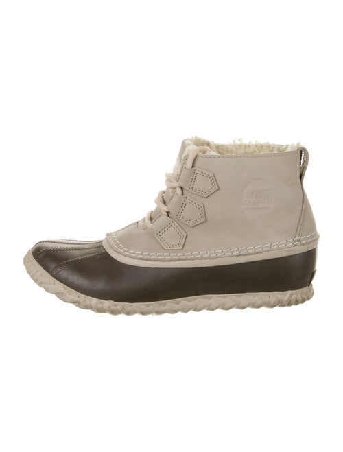 Sorel Leather Lace-Up Boots