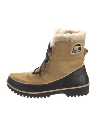 Sorel Suede Lace-Up Boots