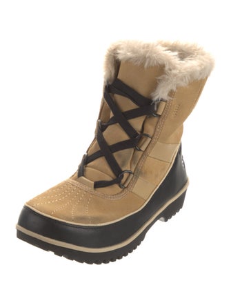 Sorel Suede Lace-Up Boots