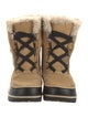 Sorel Suede Lace-Up Boots