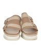 Sorel Leather Striped Slides
