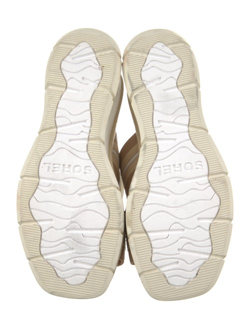 Sorel Leather Striped Slides