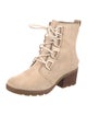 Sorel Suede Combat Boots