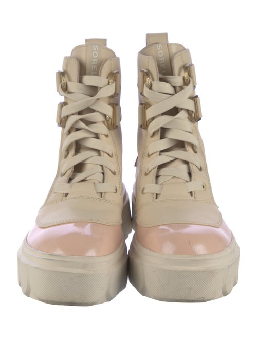 Sorel Leather Combat Boots