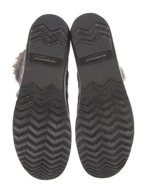 Sorel Faux Fur Trim Lace-Up Boots