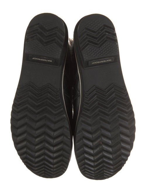 Sorel Canvas Fur Trim Lace-Up Boots