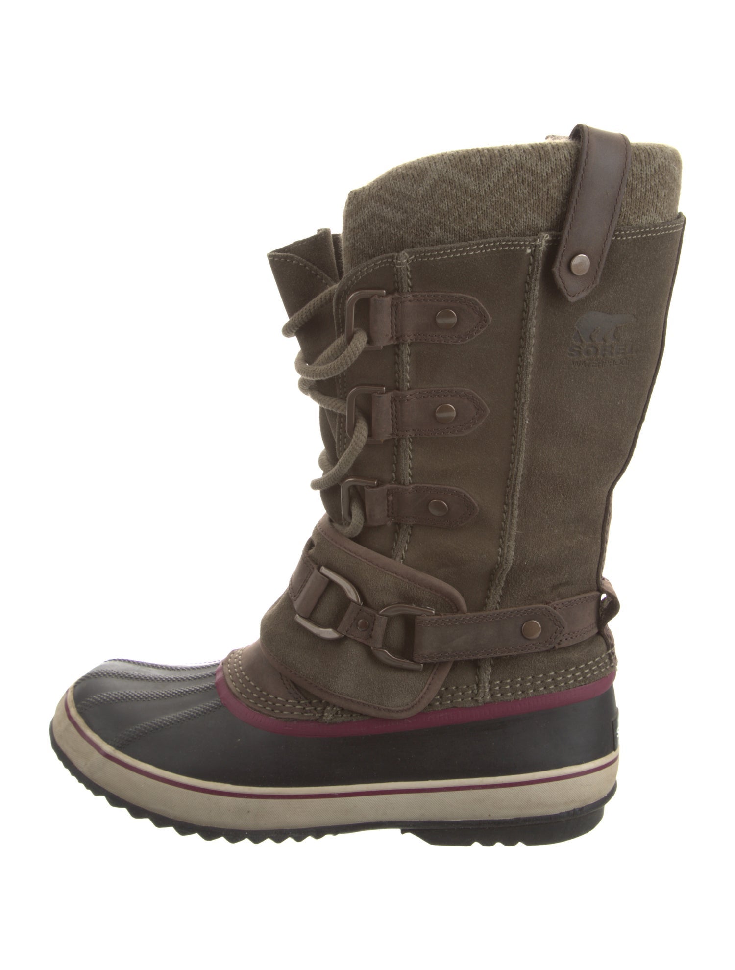 Sorel Suede Lace-Up Boots