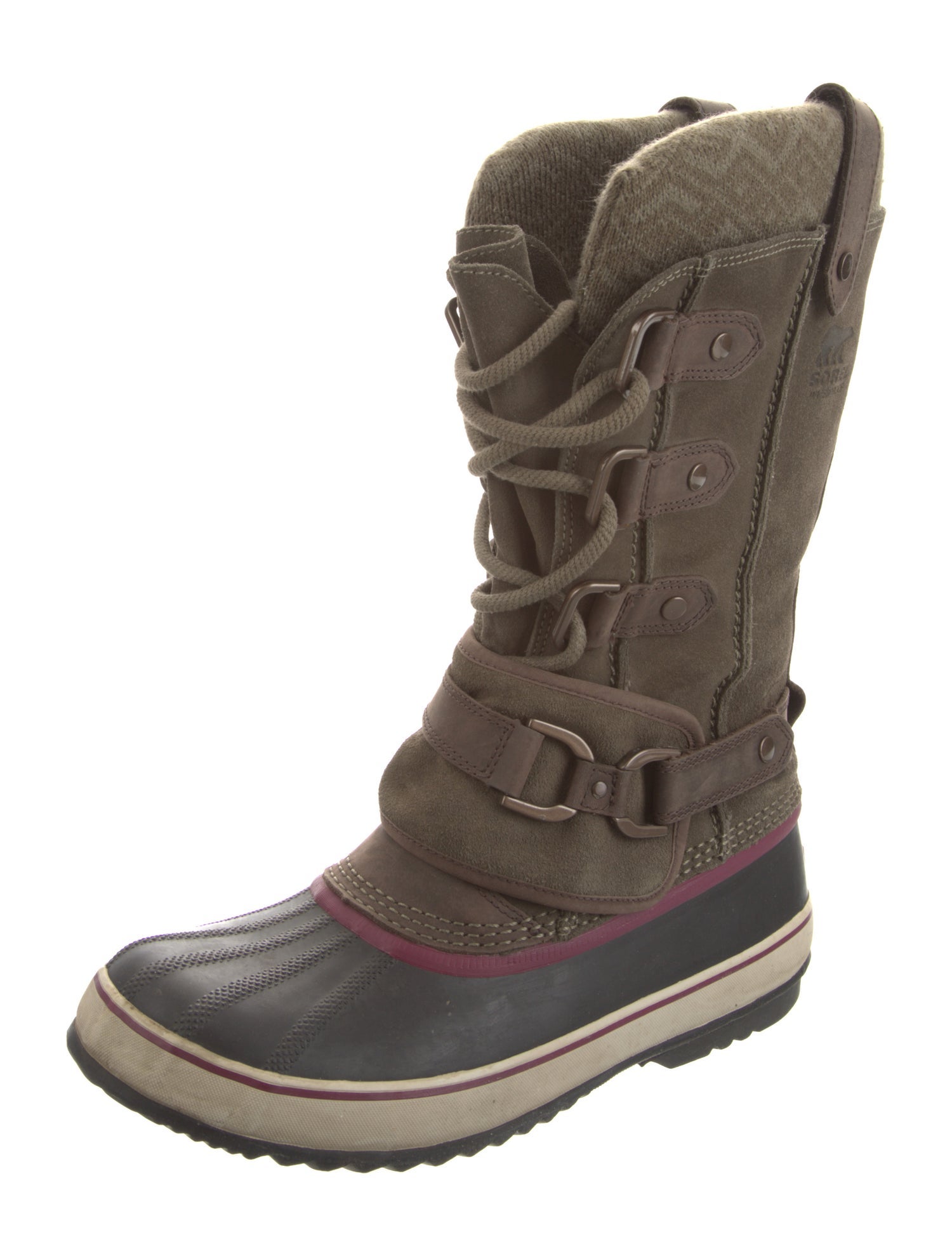 Sorel Suede Lace-Up Boots