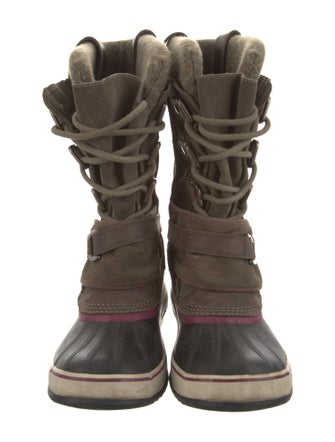 Sorel Suede Lace-Up Boots