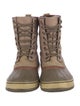 Sorel Canvas Lace-Up Boots