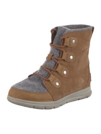 Sorel Suede Lace-Up Boots