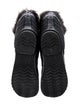 Sorel Leather Faux Fur Trim Lace-Up Boots