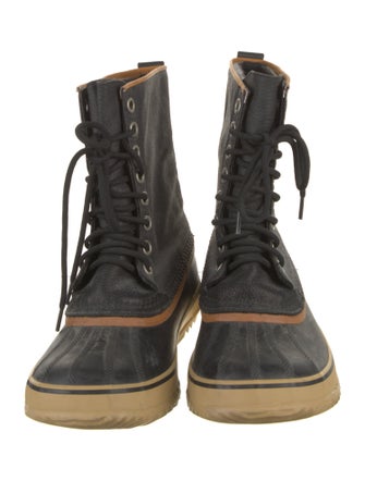 Sorel Canvas Lace-Up Boots