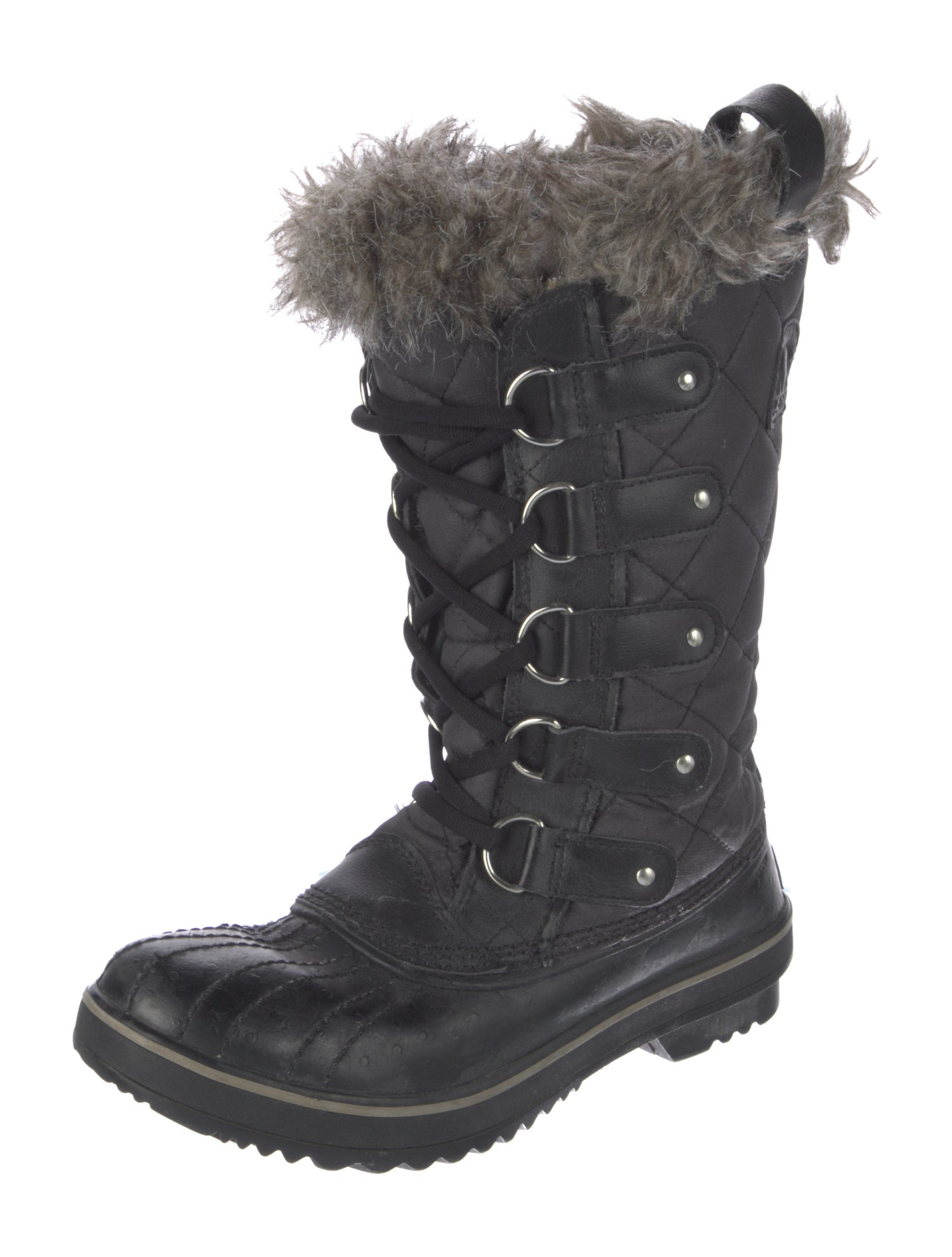 Sorel Leather Combat Boots