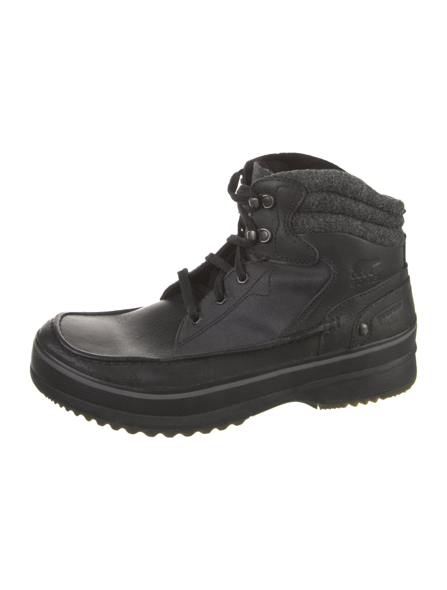 Sorel Leather Combat Boots
