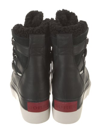 Sorel Leather Combat Boots