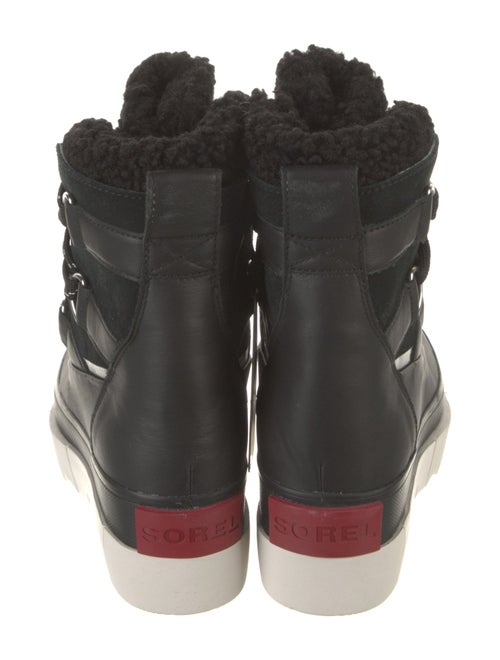 Sorel Leather Combat Boots