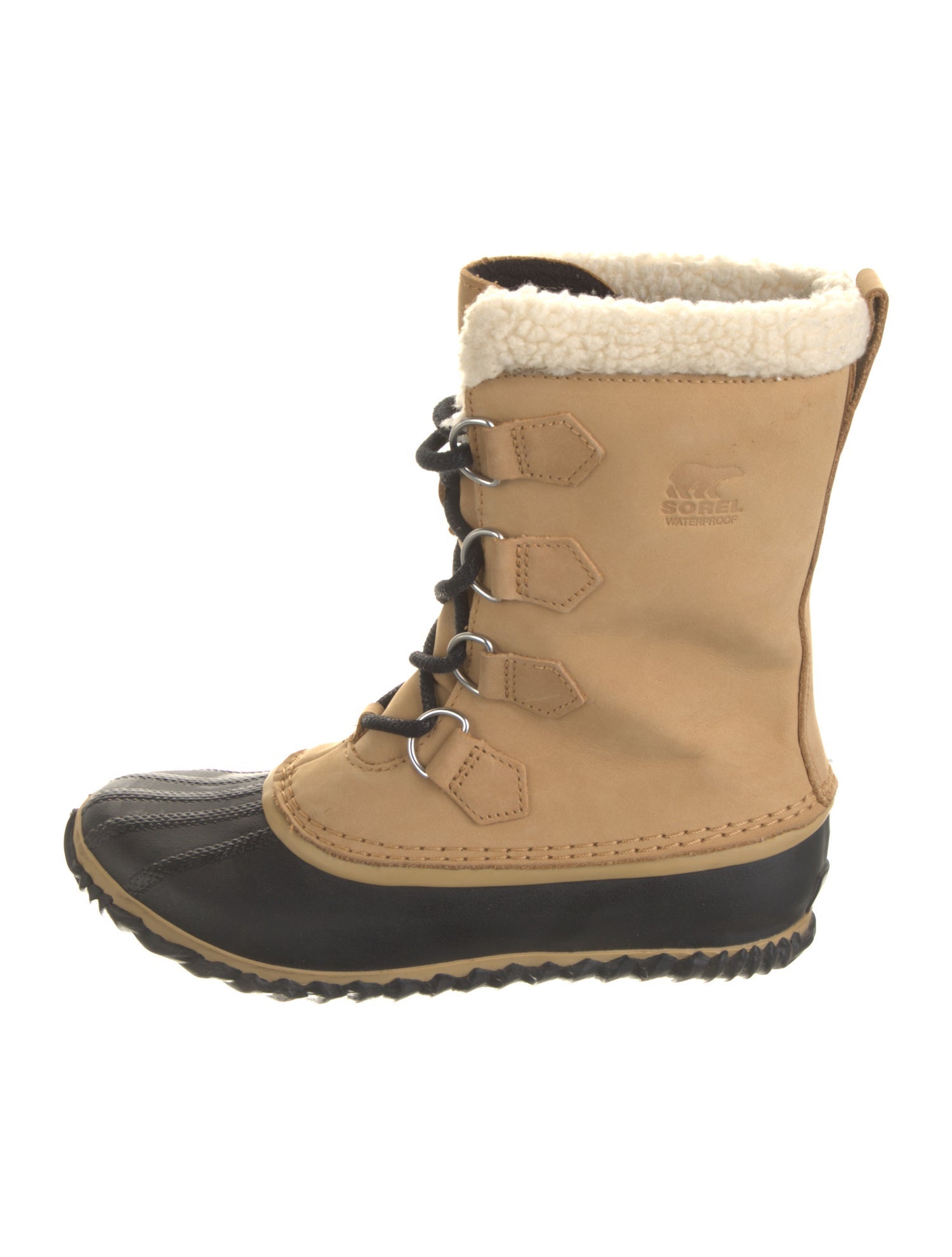 Sorel Leather Lace-Up Boots